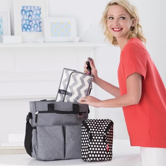 Balboa Baby Nursing Cover & Skip Hop Changing Pad and Wipes Container Bundle - Picture 10 of 10